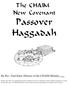 Passover Haggadah. By Rev. Fred Klett, Director of the CHAIM Ministry 2016
