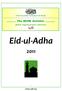 In the name of Allah, the Beneficent, the Merciful. ... The HOPE Bulletin.. Health, Ongoing Projects, Education. Eid ul Adha ~~~