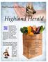 Highland Herald. First Presbyterian Church. April 2012