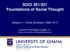SOCI 301/321 Foundations of Social Thought