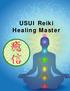 USUI Reiki Healing Master