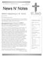 News N Notes. What s Happening in St. Paul s. Inside this issue. St. Paul's Ev. Lutheran Church, May 2018 Volume 33, Issue 5