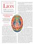 LION THE SAINT MARK S SACRIFICIUM LAUDIS. The Anglican Breviary and the Ancient Western Orthodox Divine Office MAY 2003 VOLUME CXXVIII, NO.