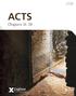 ACTS Chapters LifeWay Press Nashville, Tennessee