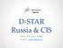 D- STAR Russia & CIS. Artem Prilutskiy, R3ABM