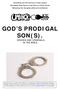 GOD S PRODIGAL SON(S).