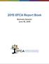 2015 EFCA Report Book. Business Session June 18, 2015