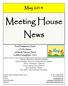 May Meeting House News