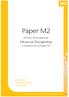 Paper M2. Missional Discipleship. Mission & Discipleship. A supplement to Paper M1