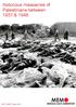 Notorious massacres of Palestinians between 1937 & 1948