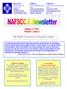 The NAFSCC E-Newsletters sent bimonthly to members