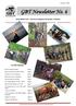 GBT Newsletter No. 6. In this edition: Great Baikal Trail the first ecological trail system in Russia. Summer We are moving forward Page 2