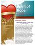 Spirit of Hope February 2016 Monthly Newsletter of Mount Hope Lutheran Church