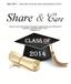 Share &Care. Class of. June 2014 A Newsletter of the Escondido United Reformed Church