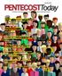 PENTECOSTToday. Publication of the National Service Committee of the Catholic Charismatic Renewal