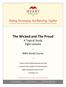 The Wicked and The Proud A Topical Study Eight Lessons