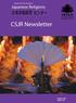Centre for the Study of Japanese Religions. CSJR Newsletter. January 2007 Issue 14-15