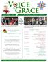 THE. w w w. g r a c e o r g. December Calendar. december Annual Advent Eucharist and Luncheon