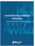 Local Church Campaign Overview. for Pastors, Administrative Boards & Lay Leaders