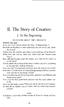 11. The Story of Creation
