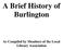 A Brief History of Burlington