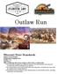 Outlaw Run. Missouri State Standards