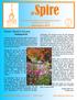in Spire The Newsletter of Maple Street Congregational Church United Church of Christ July/August, 2014