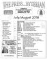A Publication of The Presbyterian Congregation 290 North Union Street Middletown, PA July/August Nursery Duty