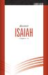 Leader Guide. discover. Isaiah. Chapters 1-12