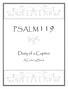 PSALM 119. Diary of a Captive. A Coloring Book