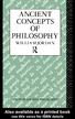 ANCIENT CONCEPTS OF PHILOSOPHY