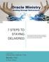 7 STEPS TO STAYING DELIVERED