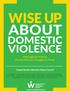 ABOUT DOMESTIC VIOLENCE