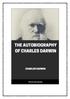 THE AUTOBIOGRAPHY OF CHARLES DARWIN