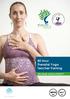 85 Hour Prenatal Yoga Teacher Training