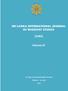 SRI LANKA INTERNATIONAL JOURNAL OF BUDDHIST STUDIES (SIJBS) Volume III
