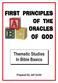 Thematic Studies In Bible Basics. Prepared By Jeff Smith