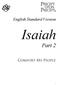 English Standard Version. Isaiah. Part 2. Comfort My People