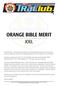 ORANGE BIBLE MERIT JOEL