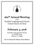 260 th Annual Meeting of the