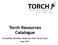 Torch Resources Catalogue. Accessible Christian resources from Torch Trust May 2017