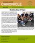 CHRONICLE. cross point. Beckley Day of Hope. August 2018 INSIDE THIS ISSUE. Women s Book Club..2. Cross Point Youth Cook Out..5. Gifted 2 Serve..