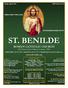 ST. BENILDE. ROMAN CATHOLIC CHURCH 1901 Division Street Metairie, Louisiana 70001