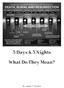 3 Days & 3 Nights. What Do They Mean? By Joseph F. Dumond