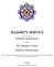 MAJORITY SERVICE. a public ceremony of DeMolay International. Issued by. The Supreme Council of DeMolay International