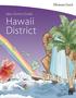 New District Guide. Hawaii District