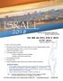 ISRAEL SAT, MAY 26 TUES, JUNE 5, $4,399 / person 11 DAY TRIP INCLUDES: with Sister Judith Schubert, RSM, Ph.D. and Rev. Joseph Farrell, M.A.