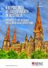 A REPORT INTO RELIGIOUS LIBERTY IN AUSTRALIA