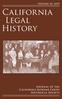 California Legal History