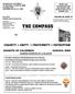 THE COMPASS. The Monthly Newsletter of Knights of Columbus # 8980 CHARITY + UNITY + FRATERNITY + PATRIOTISM KNIGHTS OF COLUMBUS COUNCIL 8980